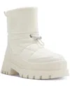 Aldo Women's Frostine Quilted Water-resistant Cold-weather Booties In Bone