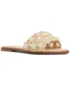 Aldo Women's Coralynne Flat Sandals In Natural Woven