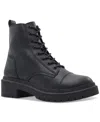 Aldo Goer Cap Toe Combat Boot In Black