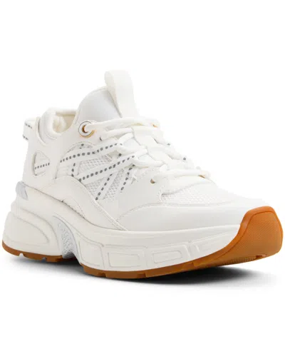 Aldo Women's Haddey Jogger Lace-up Sneakers In White