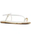 Aldo Jomali Ankle Strap Sandal In White