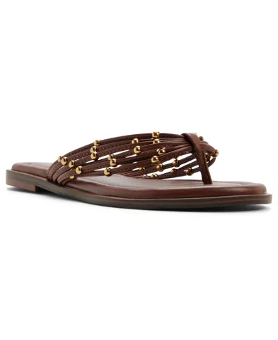 Aldo Kallea Flip Flop In Brown