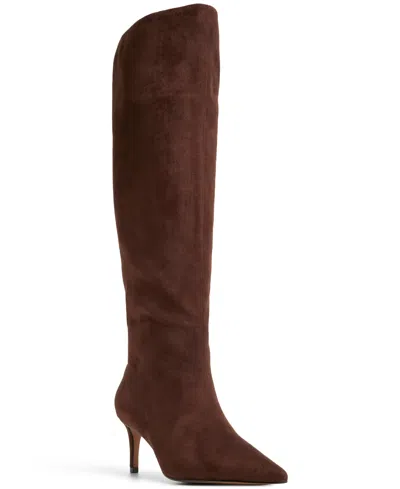 ALDO WOMEN'S KAYLYNN KNEE HIGH POINTED TOE BOOTS