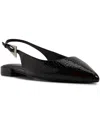 Aldo Kristell Pointed Toe Slingback Flat In Black