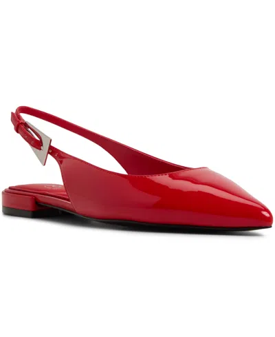 Aldo Women's Kristell Slingback Flats In Red