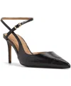 Aldo Kymmberly Ankle Strap Pointed Toe Pump In Black
