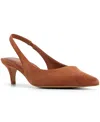 Aldo Leane Pointed Toe Slingback Pump In Brown