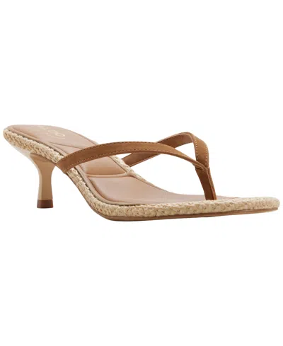 Aldo Women's Lift Slip-on Thong Sandals In Brown