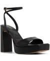 Aldo Lothon Ankle Strap Platform Sandal In Black