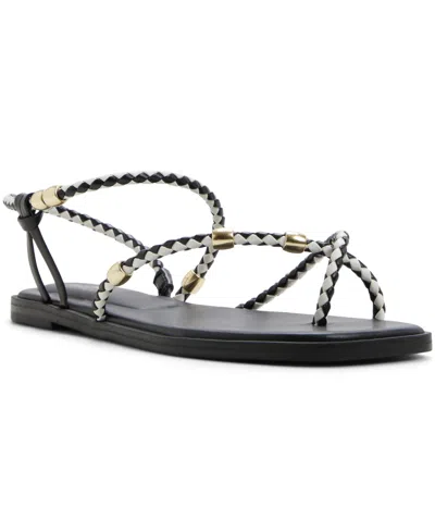 Aldo Women's Loucinda Slip-on Flat Sandals In Black