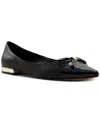 Aldo Maddelyn Pointed Cap Toe Flat In Black