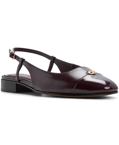 Aldo Women's Maree Slingback Ballet Flats In Burgundy