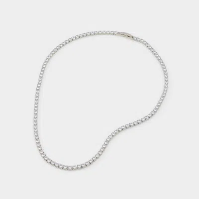 Aldo Women's Miraollamini – Silver / Clear Multi
