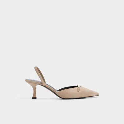 Aldo Women's Nailah – Taupe – Size 6.5 In White