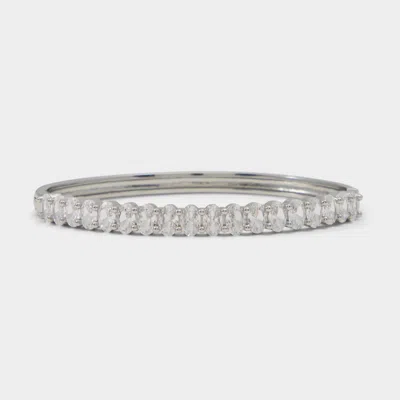 Aldo Women's Nauri – Silver / Clear Multi – Size M/l