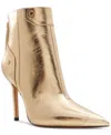Aldo Women's Nilita Pointed-toe Stiletto Booties In Gold Metallic