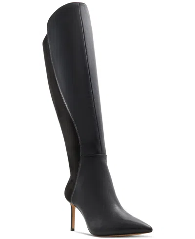 Aldo Women's Romee Pointed-toe Knee High Boots In Black