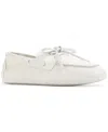 Aldo Women's Sail Boat Shoes In White,bone