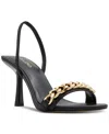 Aldo Saje Slingback Sandal In Black,chain
