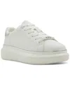Aldo Merrick Platform Sneaker In White