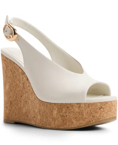 Aldo Tatianah Platform Wedge Sandal In Multi