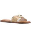 Aldo Tidella Slide Sandal In Natural Raffia