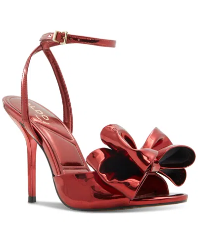 Aldo Women's Tinsletta-se Two-piece Dress Sandals In Red