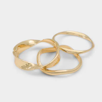 Aldo Women's Twistedstack – Gold – Size M/l