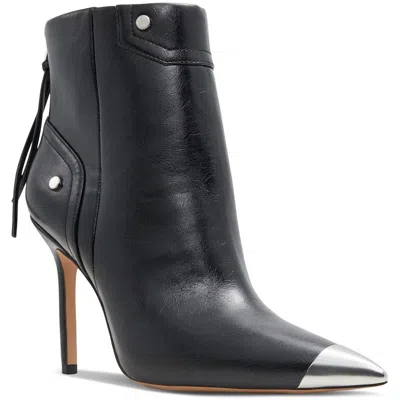 Aldo Womens Zipper Manmade Pumps In Black