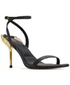 Aldo X Disney Women's Ursulaheel Two-piece Dress Sandals In Black Raffia