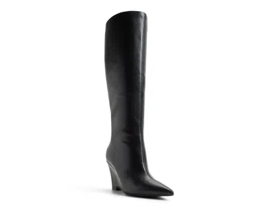 Aldo Zalya Wedge Boot In Black