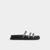 Aldo Zephyra In White/black In Black