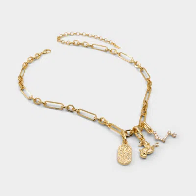 Aldo Zodialux In Dark Yellow In Gold