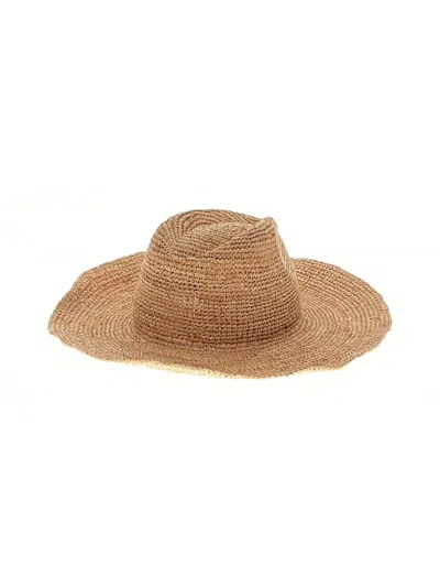 Pre-owned Ale By Alessandra Fedora In Brown