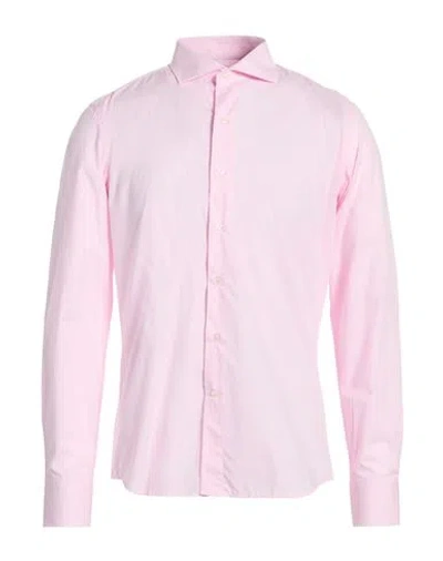 Alea Man Shirt Pink Size 17 ½ Cotton In Multi