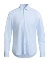 Alea Man Shirt Sky Blue Size 16 Polyamide, Elastane