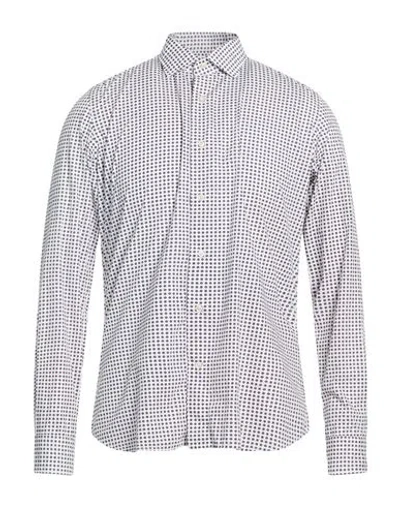 Alea Man Shirt White Size 15 ¾ Cotton In Multi