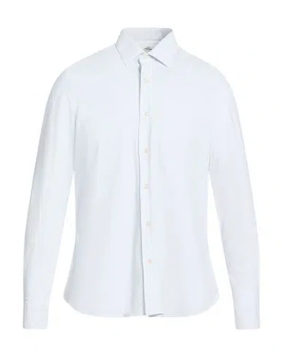 Alea Man Shirt White Size 16 Polyamide, Elastane In Multi