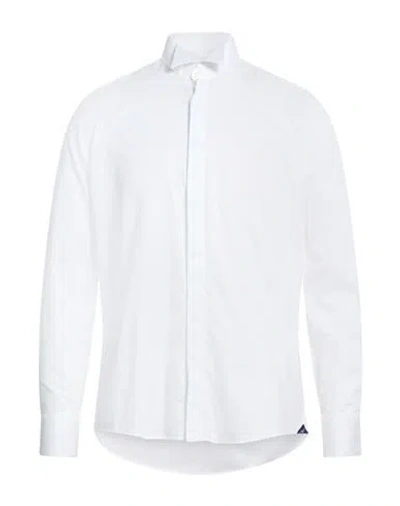 Alea Man Shirt White Size 17 ½ Cotton