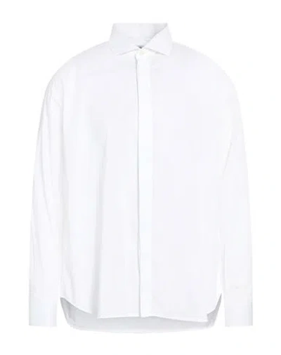 Alea Man Shirt White Size 17 ¾ Cotton
