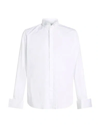 Alea Man Shirt White Size 17 ½ Cotton