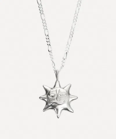 Alec Doherty Mens Sterling Silver Better Days Pendant Necklace