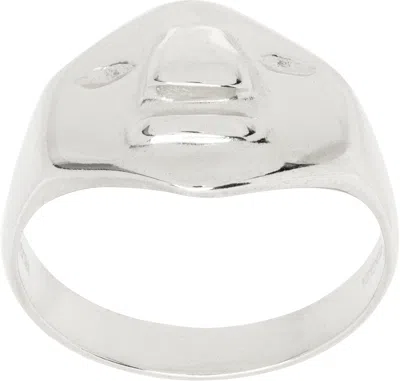 Alec Doherty Silver Broken Nose Ring