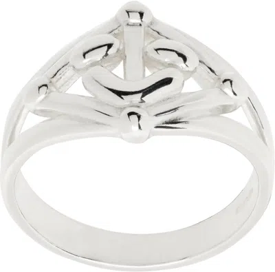 Alec Doherty Silver Plain One Ring