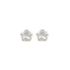 Alegoria Jewellery Women's Bavella Mini Earrings - Silver In Silver