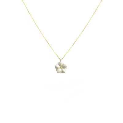 Alegoria Jewellery Women's Bavella Mini Necklace - White