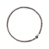 Alegoria Jewellery Women's Gold / Black / Brown Cleito Necklace - Black Pearl