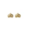 Alegoria Jewellery Women's Gold Orchid Earrings
