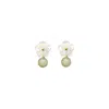 Alegoria Jewellery Women's Green / Gold Cleito Bon Bon Earrings Green