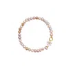 Alegoria Jewellery Women's Pink / Purple / Gold Cleito Bracelet - Pink